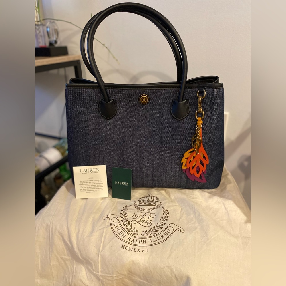 Lauren Ralph Lauren Denim Bag